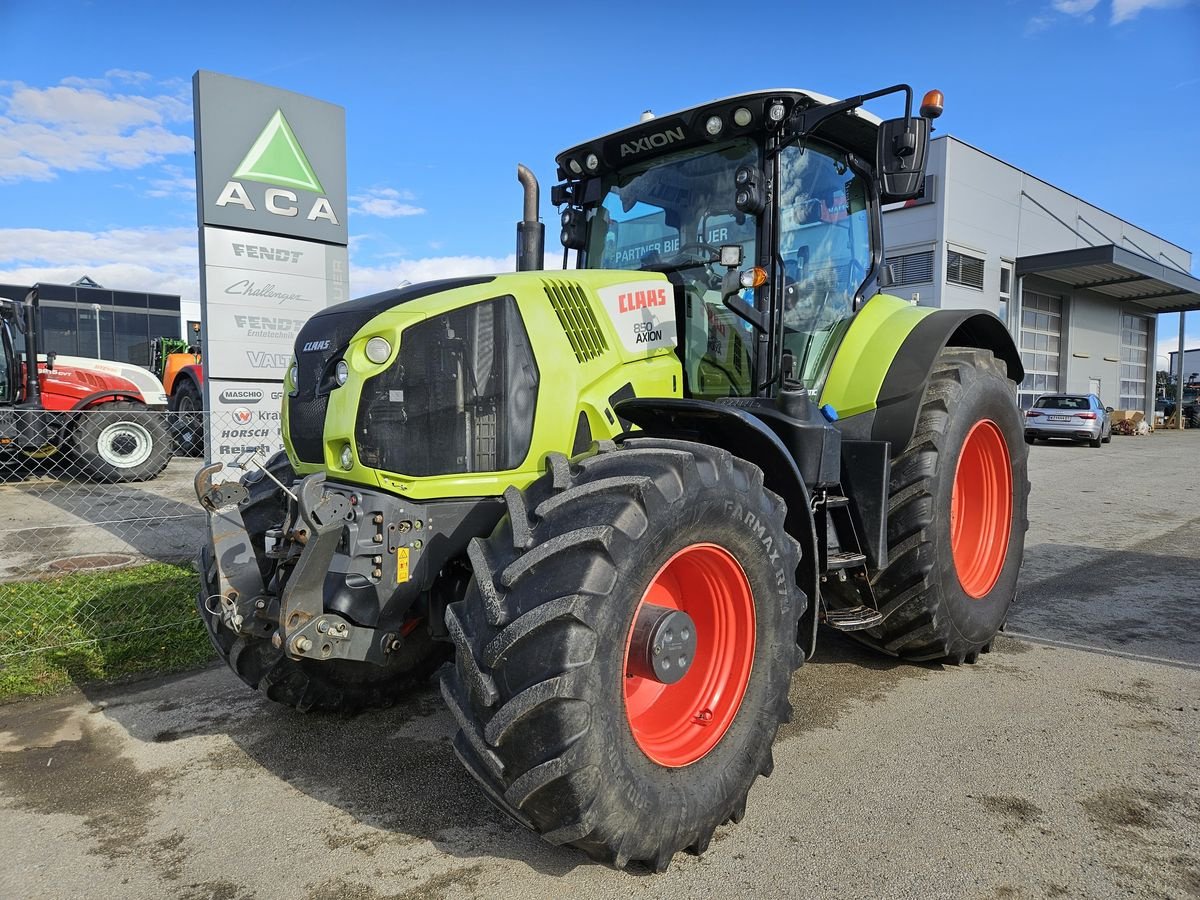 Traktor van het type CLAAS Axion 850, Gebrauchtmaschine in Sieget in der Wart (Foto 3)