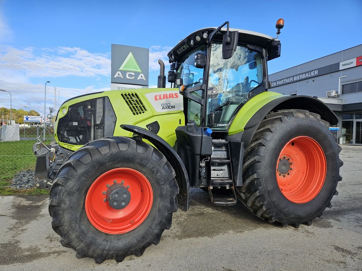 Traktor van het type CLAAS Axion 850, Gebrauchtmaschine in Sieget in der Wart (Foto 1)