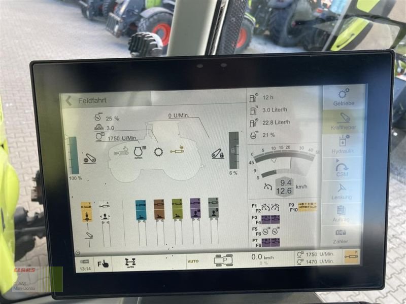 Traktor des Typs CLAAS AXION 870   5 Jahre 1,99% Zins, Gebrauchtmaschine in Vohburg (Bild 19)