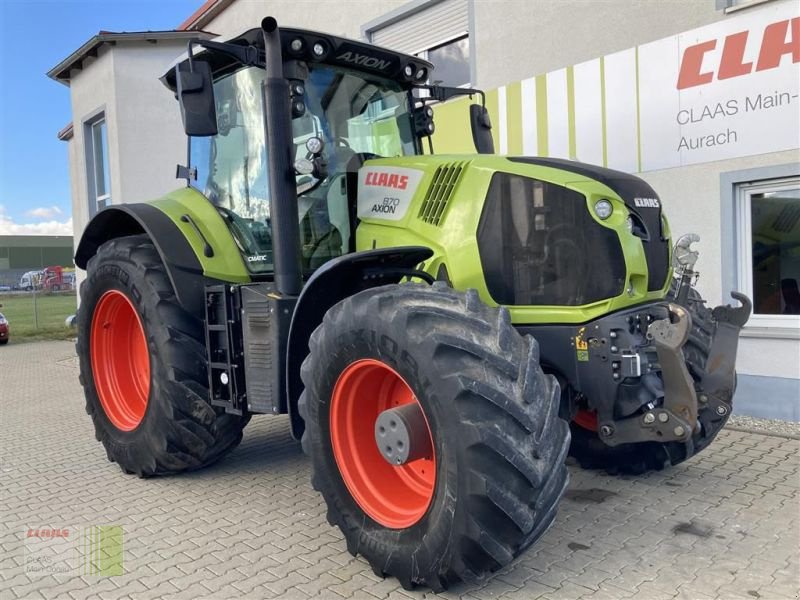 Traktor типа CLAAS AXION 870   5 Jahre 1,99% Zins, Gebrauchtmaschine в Vohburg (Фотография 5)