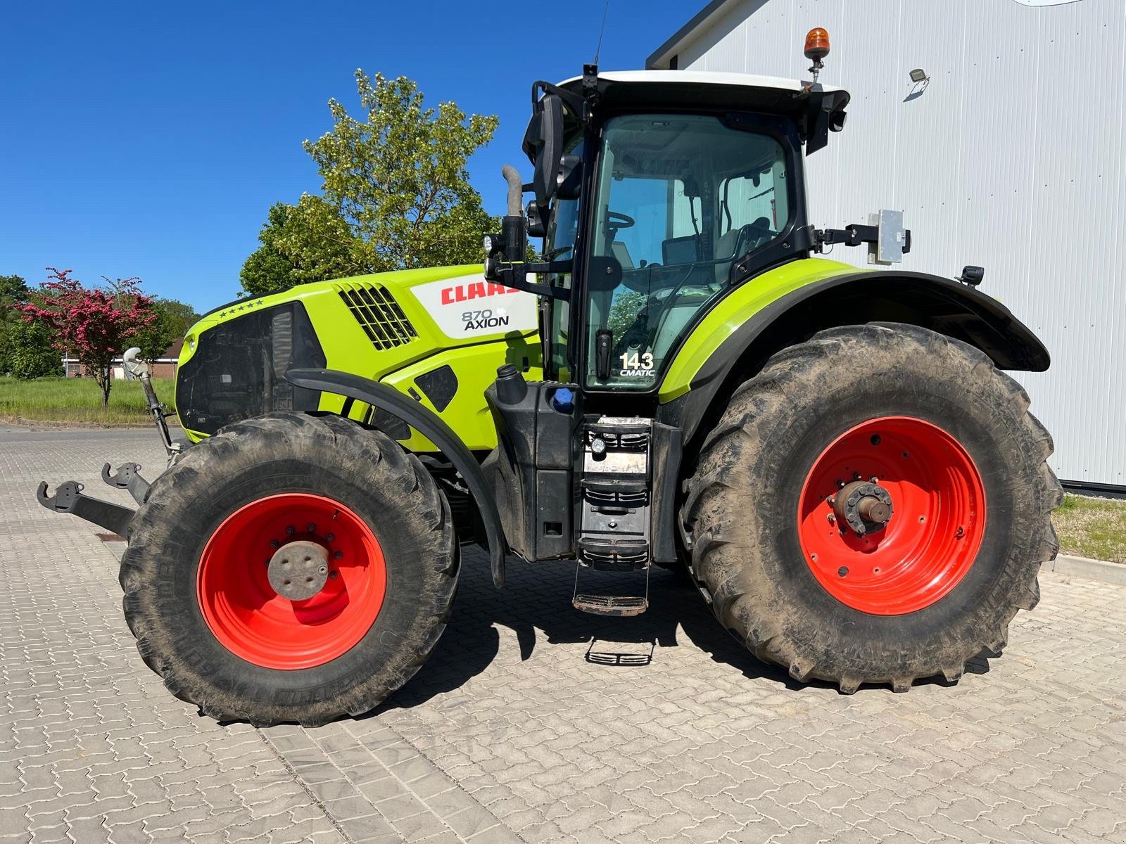 Traktor Türe ait CLAAS Axion 870 C-matic, Gebrauchtmaschine içinde Richtenberg (resim 2)