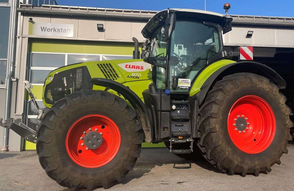 Traktor typu CLAAS Axion 870 C-Matic, Gebrauchtmaschine v Spillern (Obrázok 1)