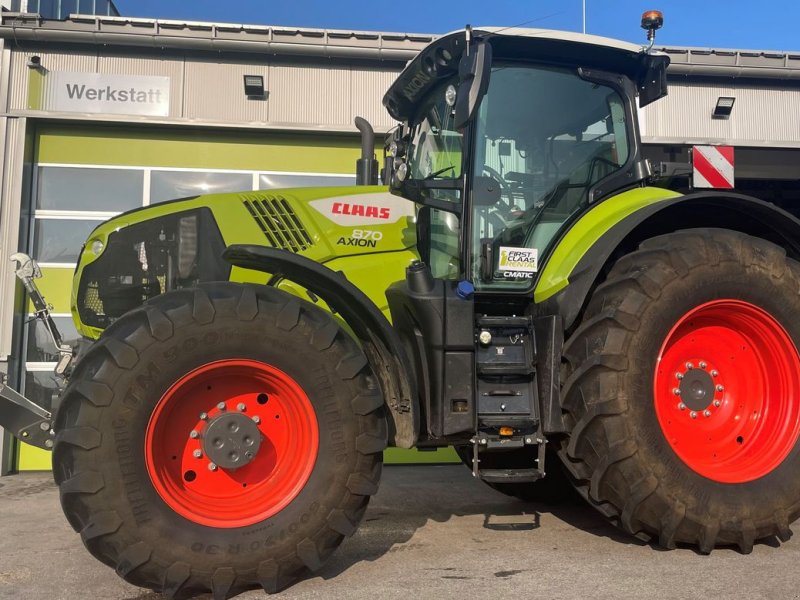 Traktor des Typs CLAAS Axion 870 C-Matic, Gebrauchtmaschine in Spillern