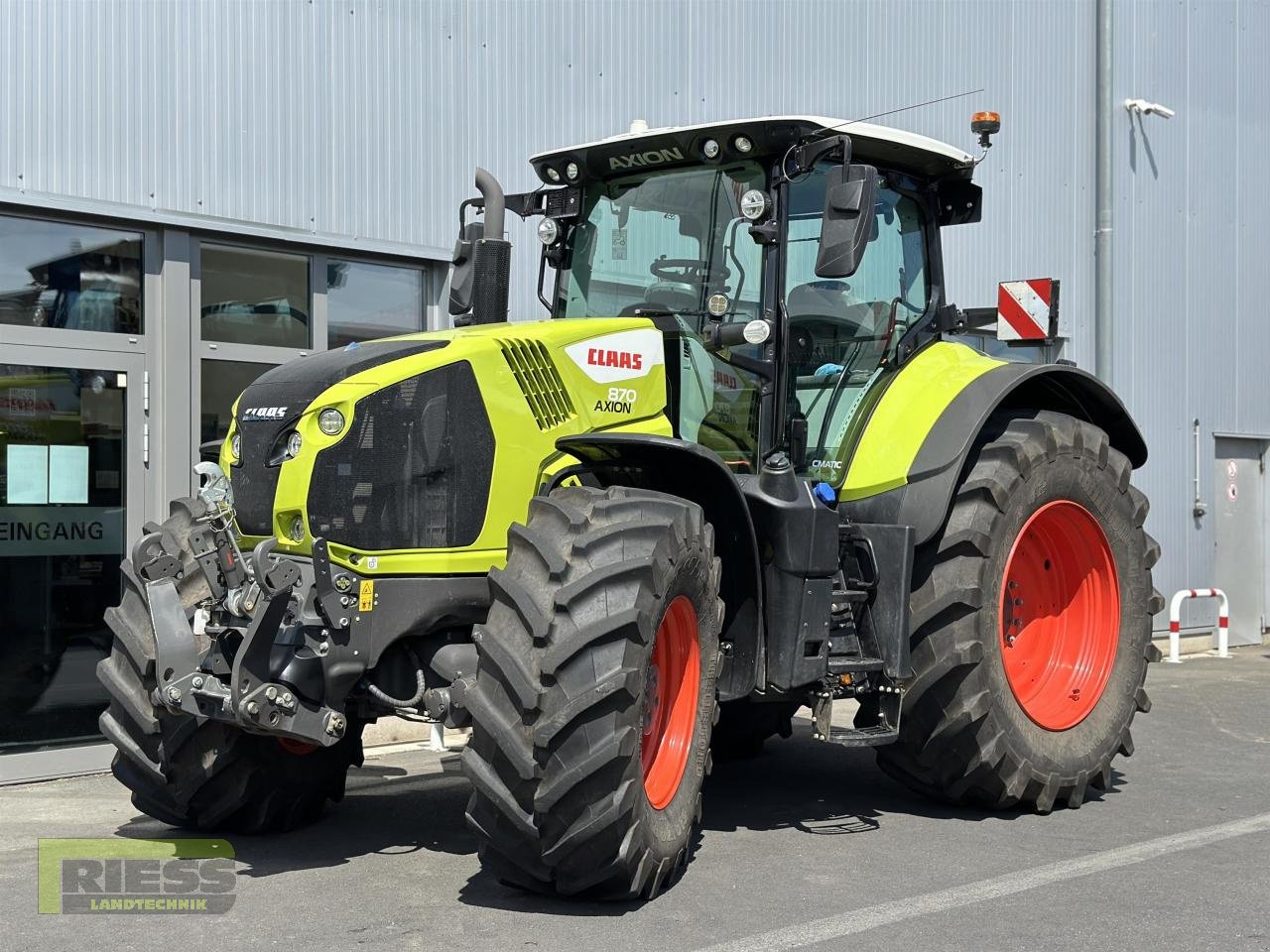 Traktor του τύπου CLAAS AXION 870 CEBIS Cmatic, Gebrauchtmaschine σε Homberg (Ohm) - Maulbach (Φωτογραφία 1)