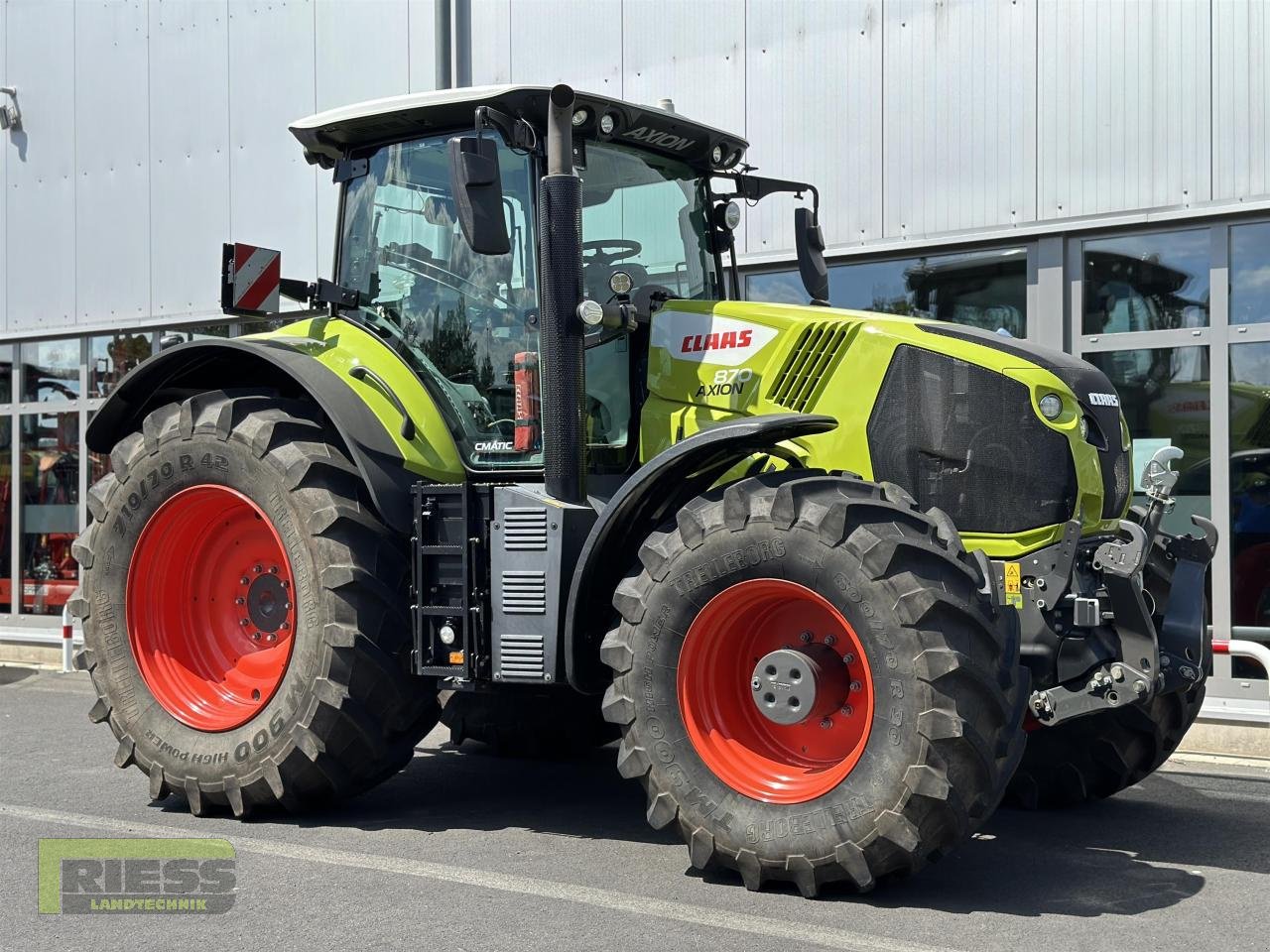 Traktor του τύπου CLAAS AXION 870 CEBIS Cmatic, Gebrauchtmaschine σε Homberg (Ohm) - Maulbach (Φωτογραφία 2)