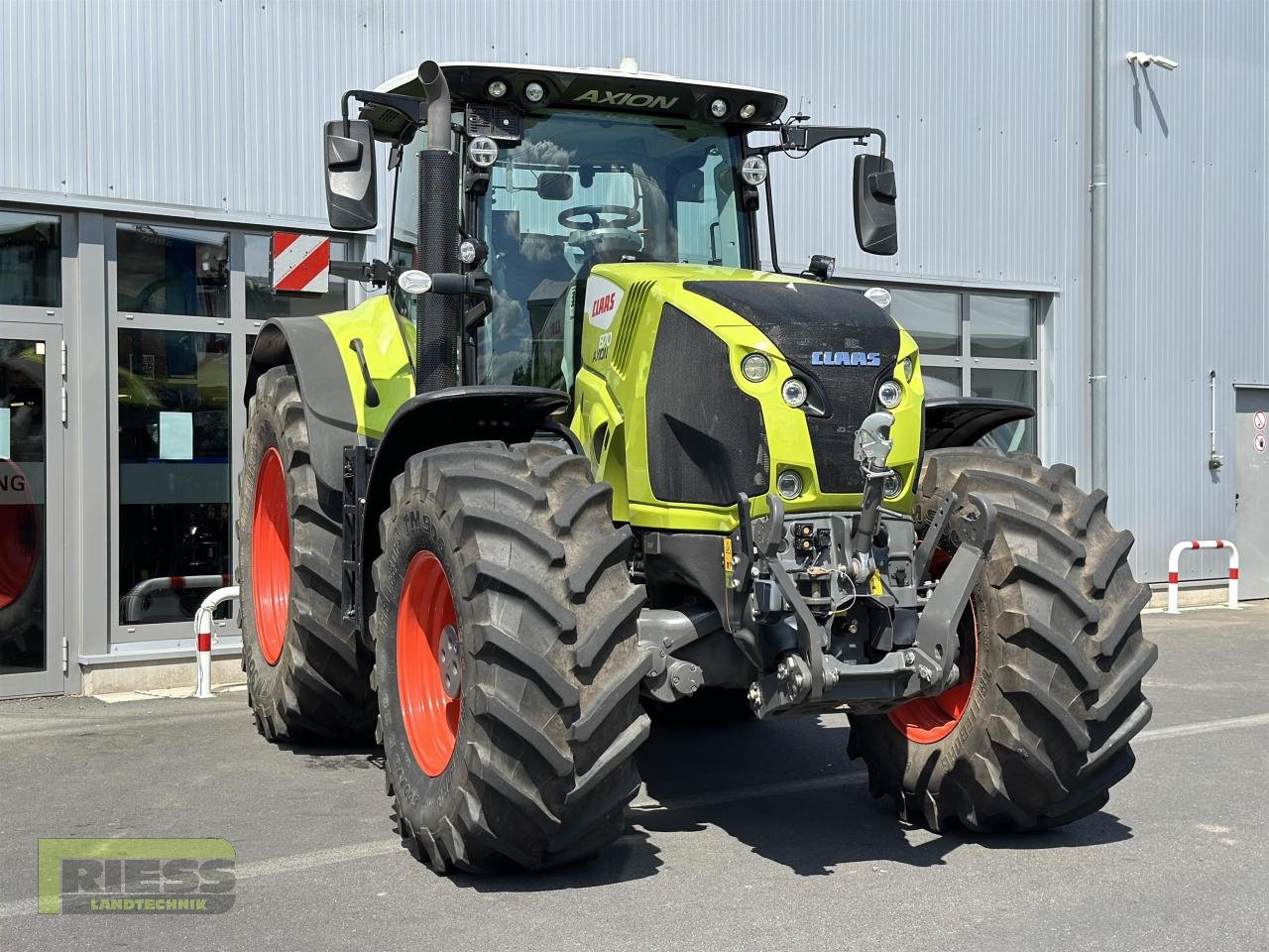 Traktor van het type CLAAS AXION 870 CEBIS Cmatic, Gebrauchtmaschine in Homberg (Ohm) - Maulbach (Foto 17)