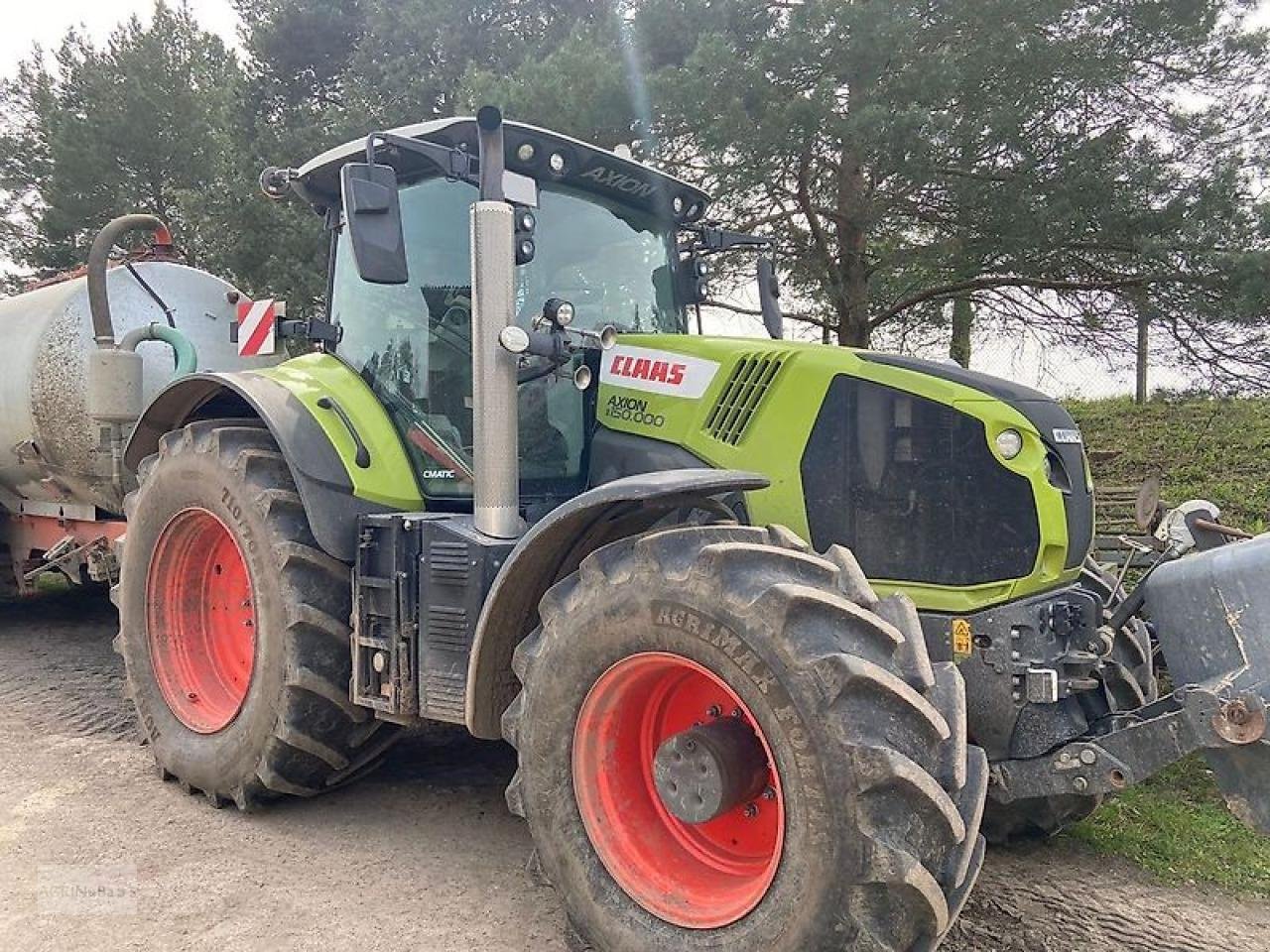 Traktor typu CLAAS AXION 870 CEMATIC, Gebrauchtmaschine v Prenzlau (Obrázek 1)