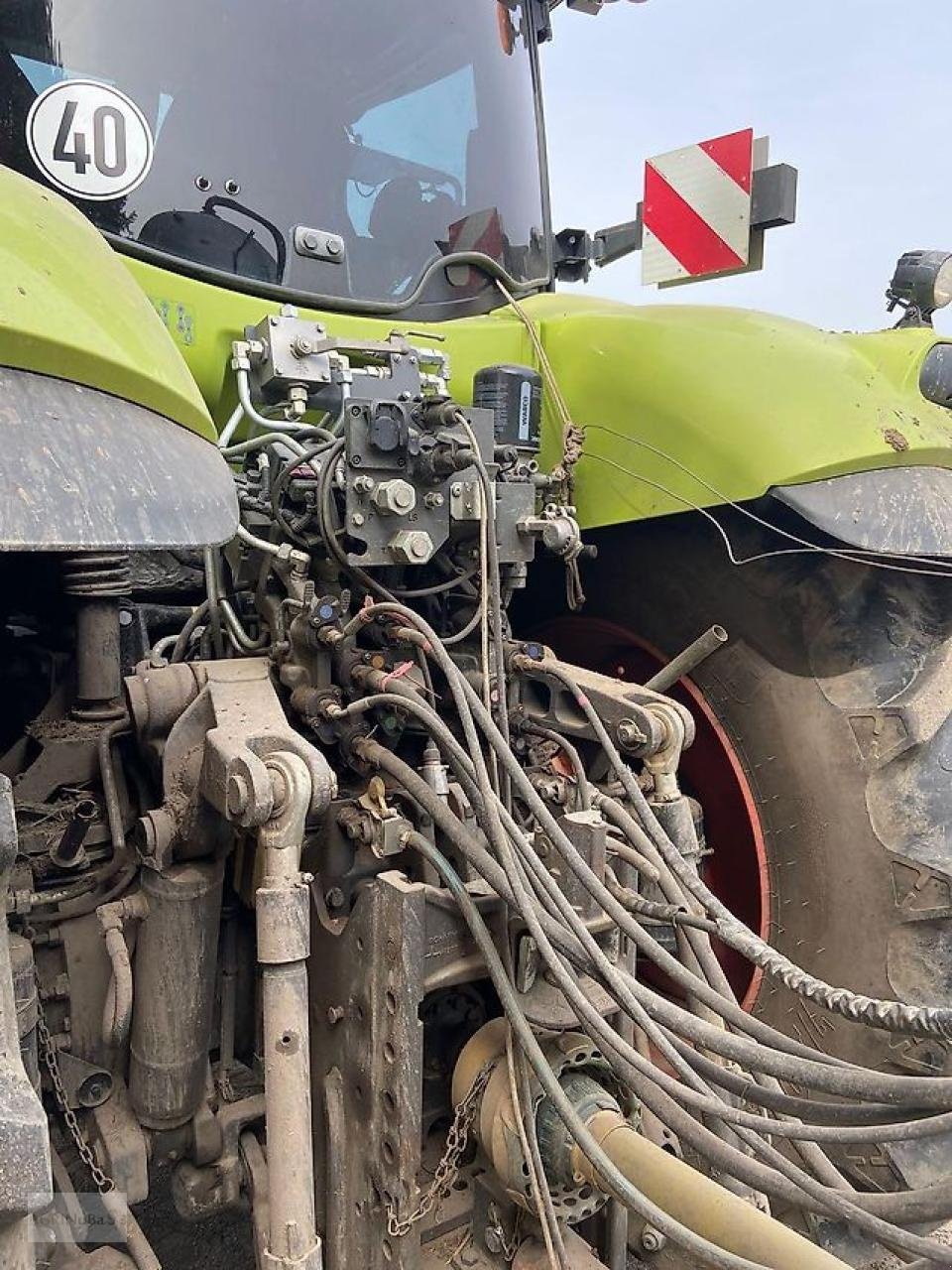 Traktor typu CLAAS AXION 870 CEMATIC, Gebrauchtmaschine w Prenzlau (Zdjęcie 8)