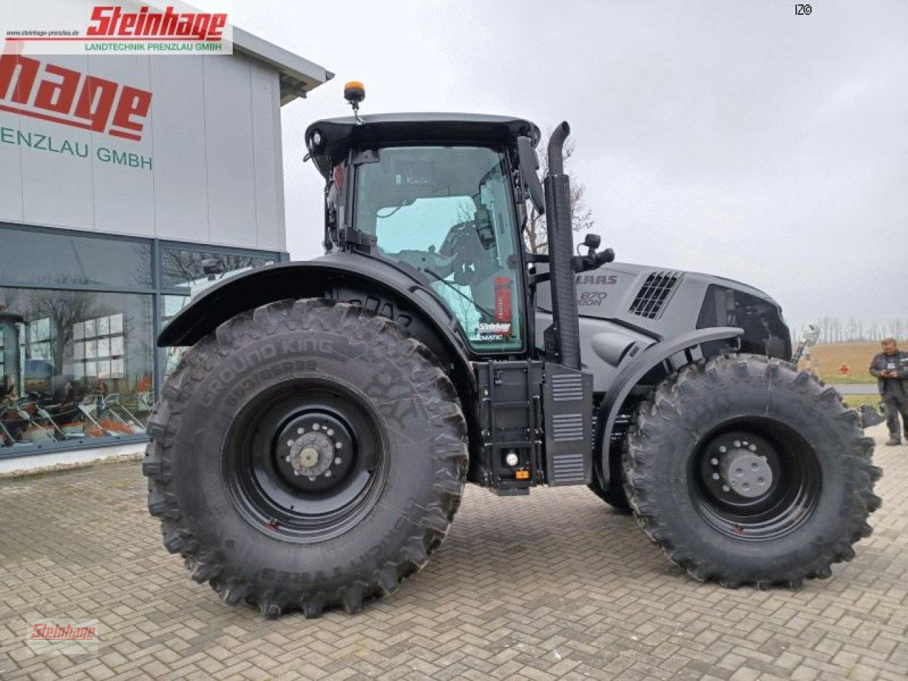 Traktor van het type CLAAS Axion 870 CM CEB FZW, Neumaschine in Rollwitz (Foto 9)