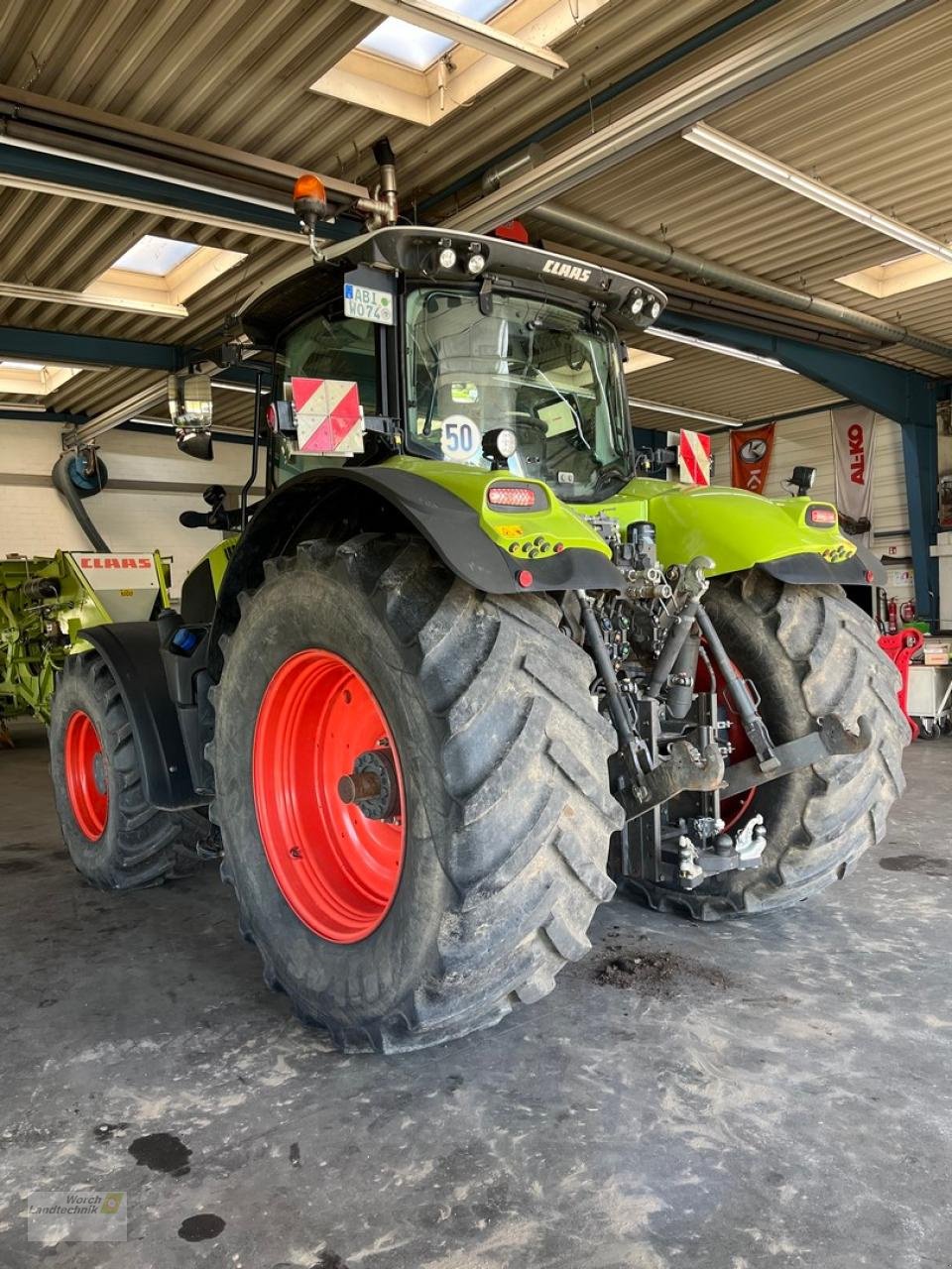 Traktor del tipo CLAAS Axion 870 Cmatic Ceb, Gebrauchtmaschine In Schora (Immagine 7)