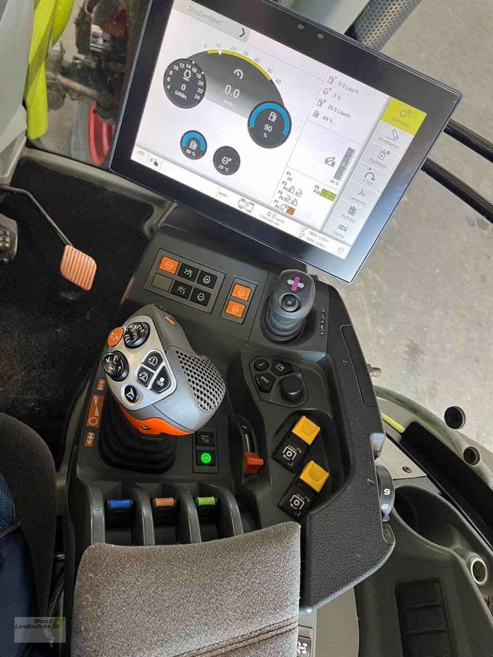 Traktor del tipo CLAAS Axion 870 Cmatic Ceb, Gebrauchtmaschine In Schora (Immagine 12)