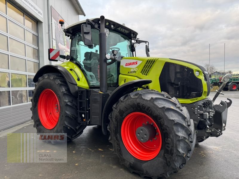 Traktor van het type CLAAS AXION 870 CMATIC CEBIS CEMIS, Vorführmaschine in Altenstadt a.d. Waldnaab (Foto 1)