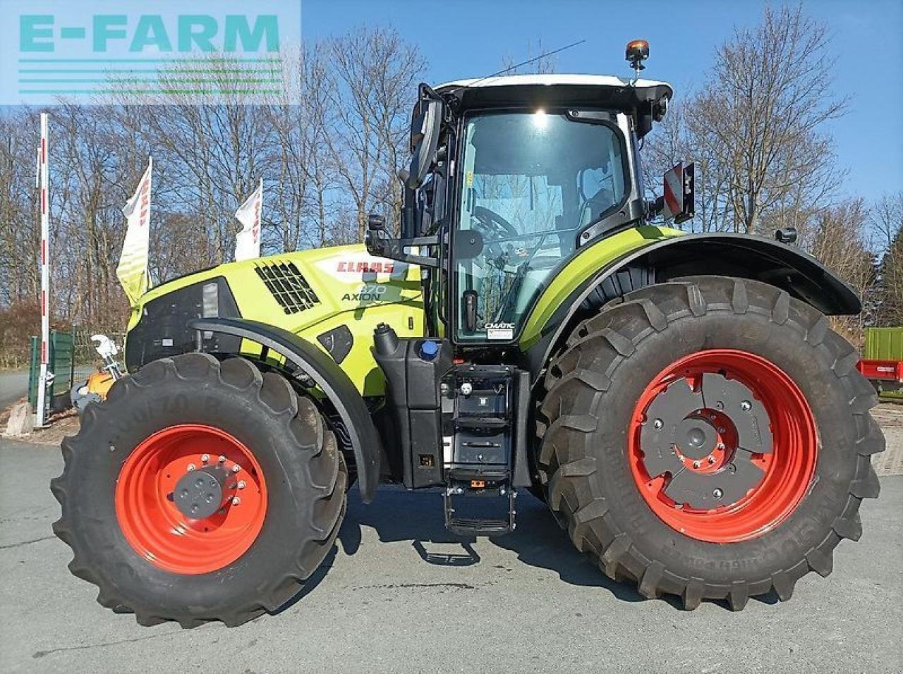 Traktor типа CLAAS axion 870 cmatic / cebis CMATIC CEBIS, Gebrauchtmaschine в LÖSSNITZ (Фотография 1)