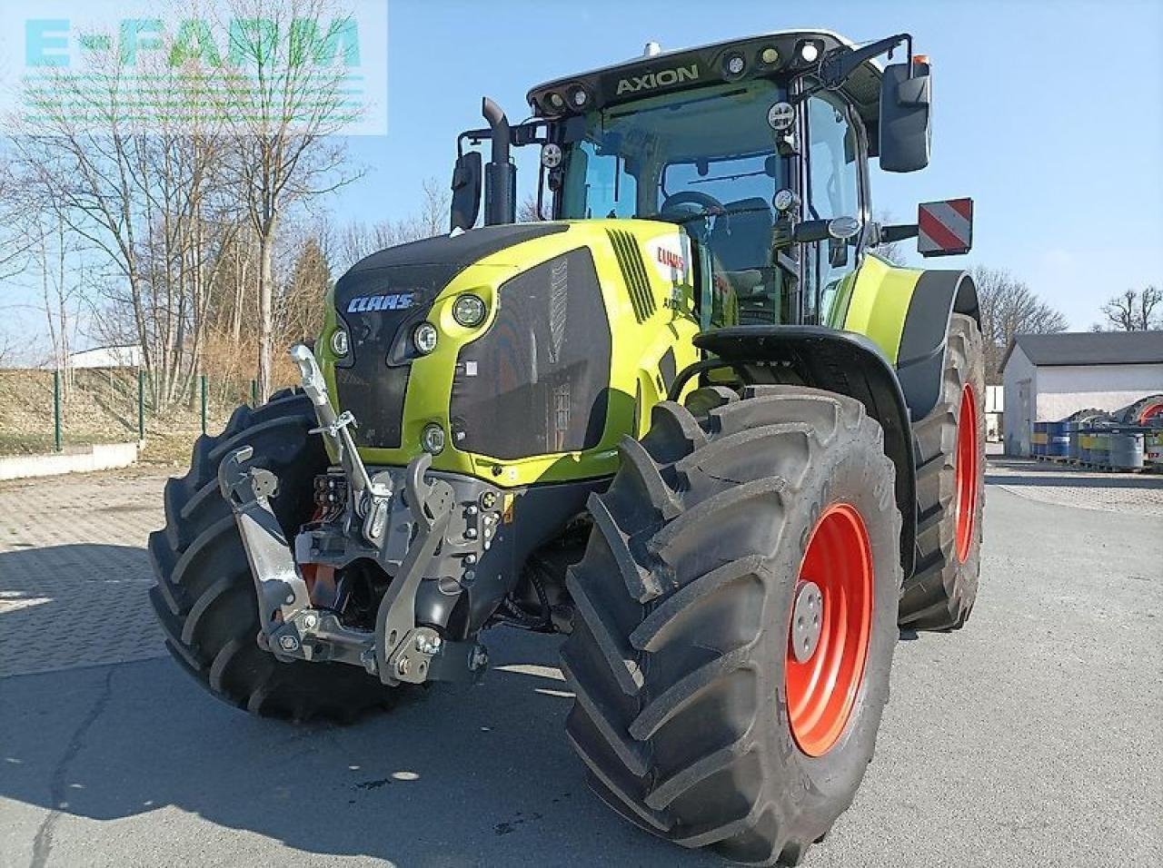 Traktor типа CLAAS axion 870 cmatic / cebis CMATIC CEBIS, Gebrauchtmaschine в LÖSSNITZ (Фотография 2)