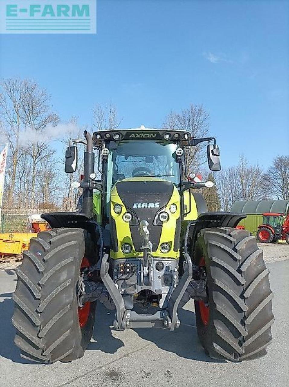 Traktor типа CLAAS axion 870 cmatic / cebis CMATIC CEBIS, Gebrauchtmaschine в LÖSSNITZ (Фотография 3)