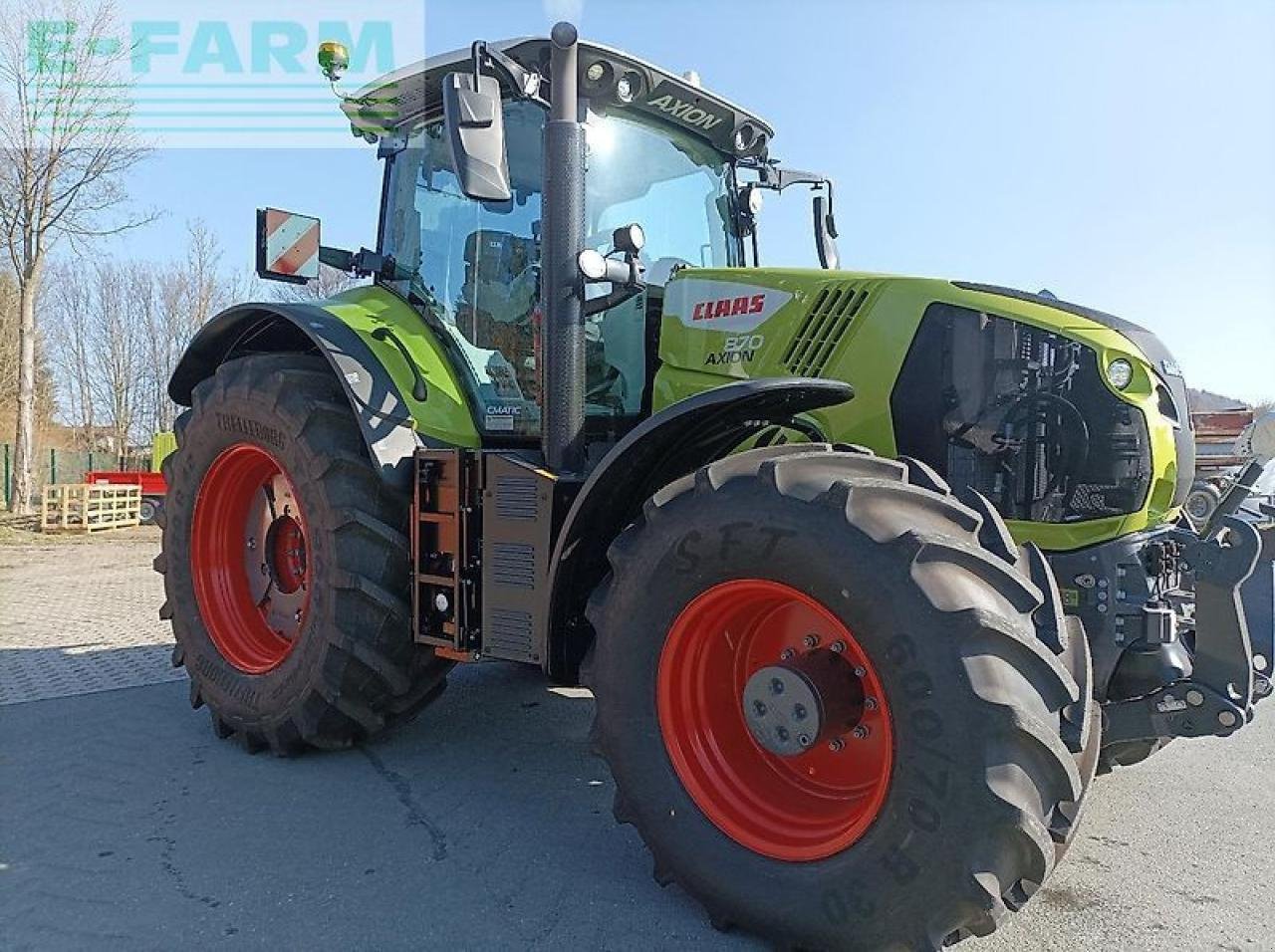 Traktor типа CLAAS axion 870 cmatic / cebis CMATIC CEBIS, Gebrauchtmaschine в LÖSSNITZ (Фотография 4)