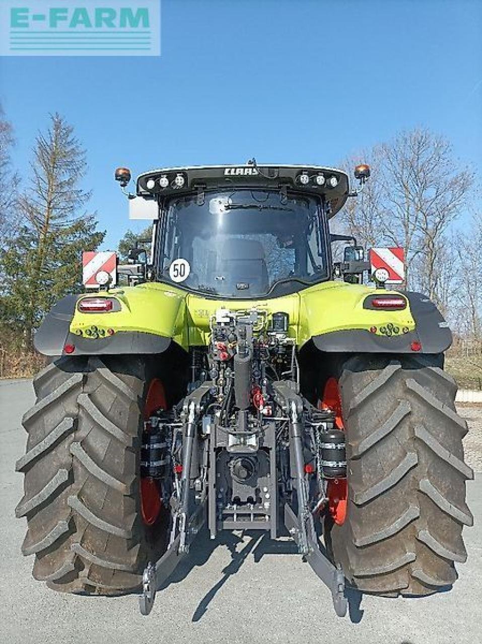 Traktor типа CLAAS axion 870 cmatic / cebis CMATIC CEBIS, Gebrauchtmaschine в LÖSSNITZ (Фотография 5)