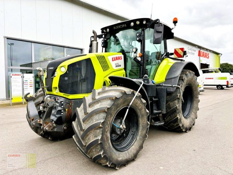 Traktor van het type CLAAS AXION 870 CMATIC CEBIS, FKH, FZW, RTK, Gebrauchtmaschine in Molbergen (Foto 1)