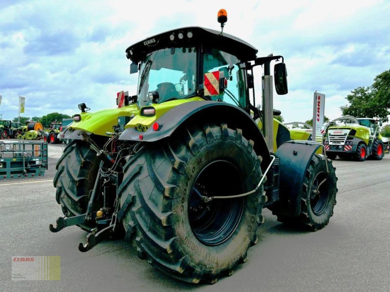 Traktor des Typs CLAAS AXION 870 CMATIC CEBIS, Lenksystem RTK S10, FKH +, Gebrauchtmaschine in Molbergen (Bild 5)