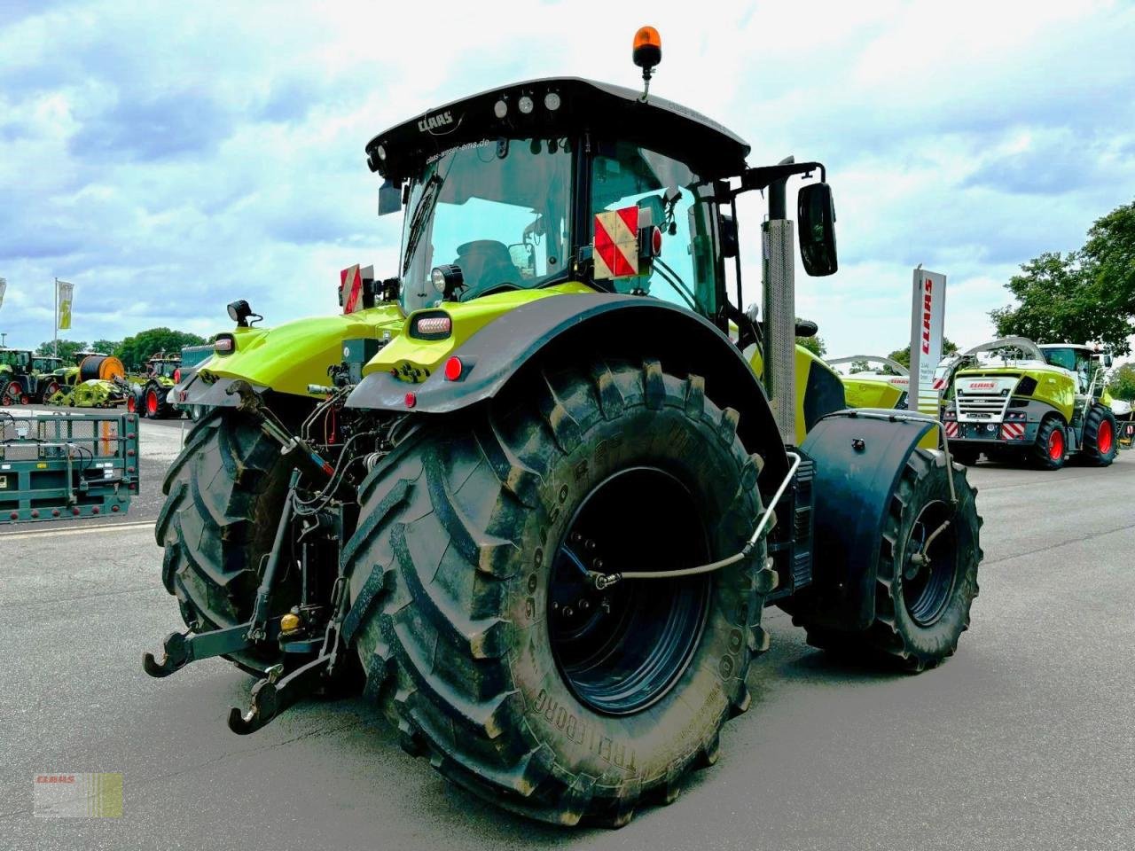 Traktor del tipo CLAAS AXION 870 CMATIC CEBIS, Lenksystem RTK S10, FKH + FZW, RDA, Gebrauchtmaschine In Molbergen (Immagine 5)