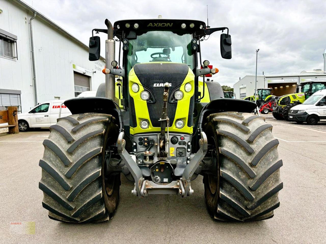 Traktor Türe ait CLAAS AXION 870 CMATIC CEBIS, Lenksystem RTK S10, FKH + FZW, RDA, Gebrauchtmaschine içinde Molbergen (resim 8)