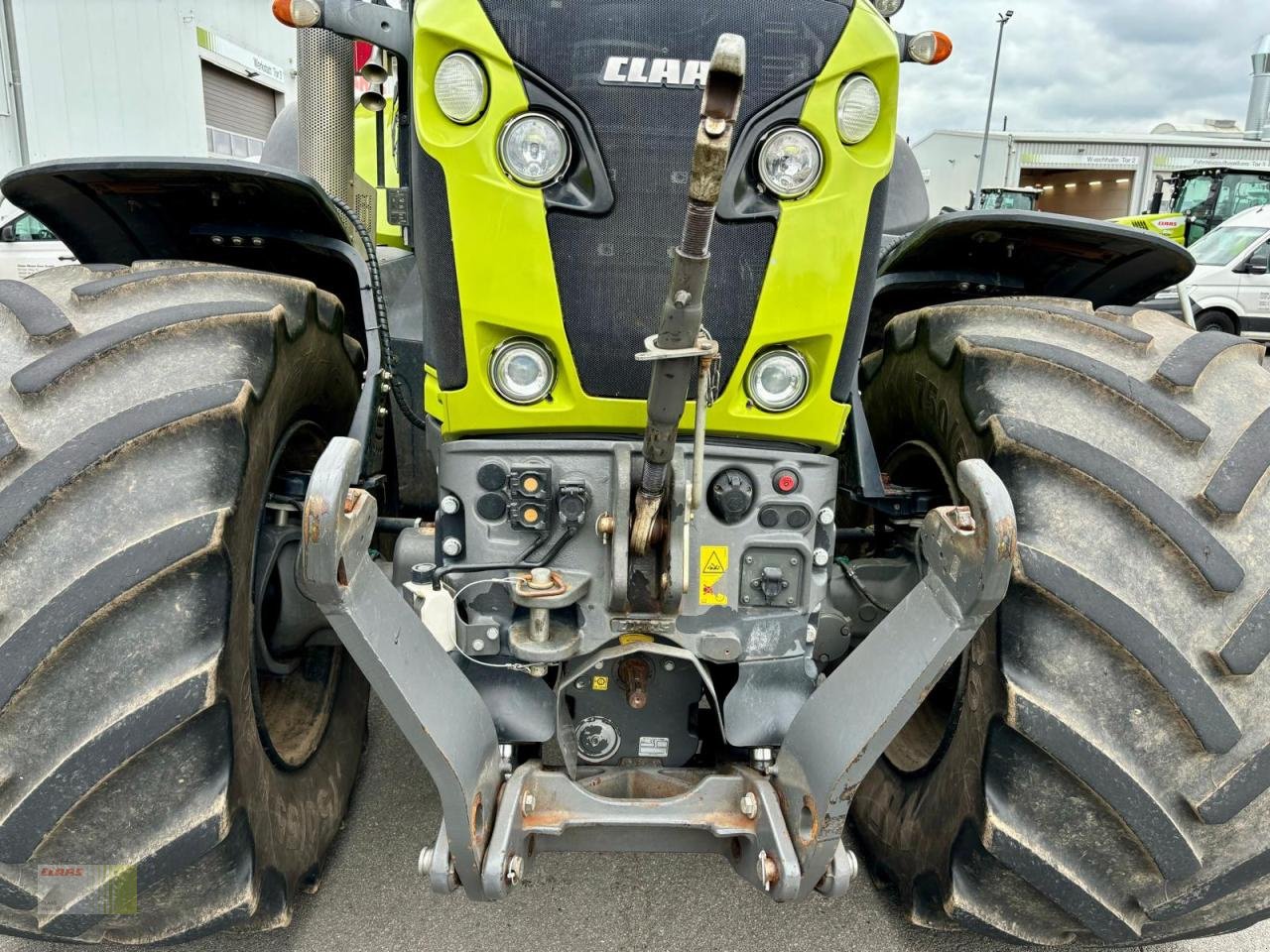 Traktor typu CLAAS AXION 870 CMATIC CEBIS, Lenksystem RTK S10, FKH + FZW, RDA, Gebrauchtmaschine w Molbergen (Zdjęcie 14)