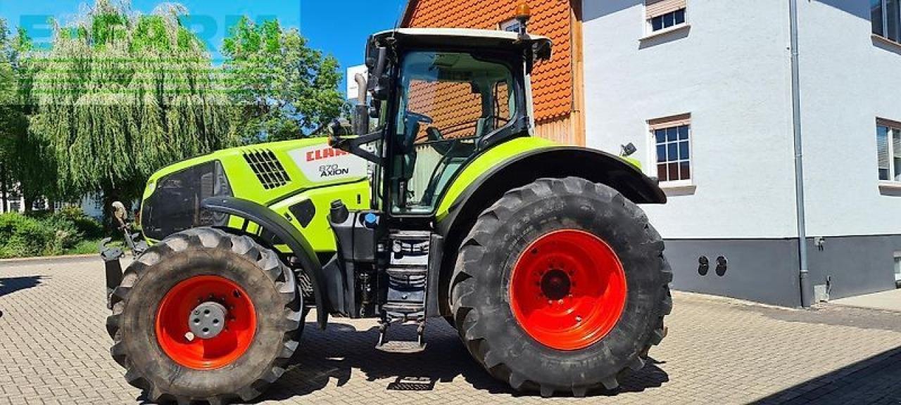 Traktor des Typs CLAAS axion 870 cmatic cebis mit frontzapfwelle, gps ready CMATIC CEBIS, Gebrauchtmaschine in WALDKAPPEL-BISCHHAUSEN (Bild 3)