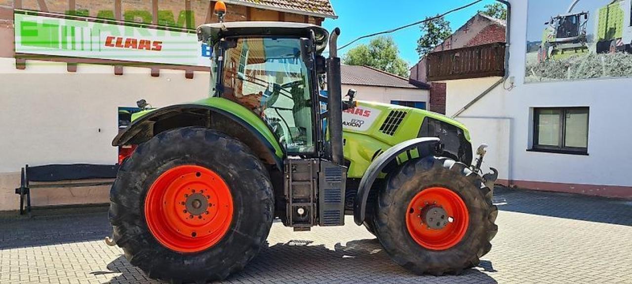 Traktor des Typs CLAAS axion 870 cmatic cebis mit frontzapfwelle, gps ready CMATIC CEBIS, Gebrauchtmaschine in WALDKAPPEL-BISCHHAUSEN (Bild 8)