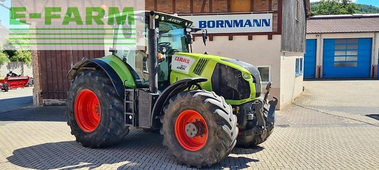 Traktor van het type CLAAS axion 870 cmatic cebis mit frontzapfwelle, gps ready, Gebrauchtmaschine in WALDKAPPEL-BISCHHAUSEN (Foto 1)