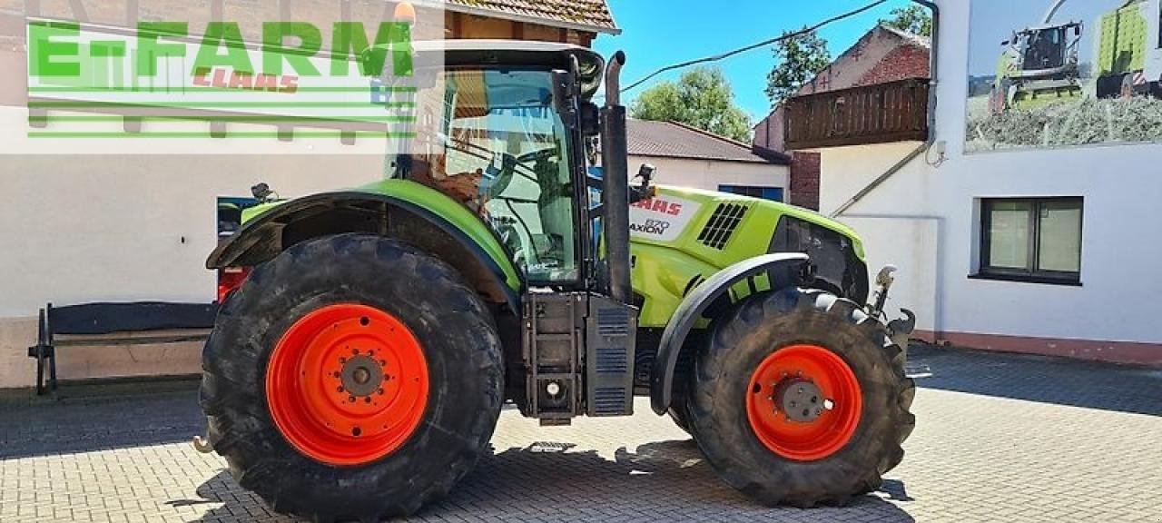 Traktor del tipo CLAAS axion 870 cmatic cebis mit frontzapfwelle, gps ready, Gebrauchtmaschine en WALDKAPPEL-BISCHHAUSEN (Imagen 8)