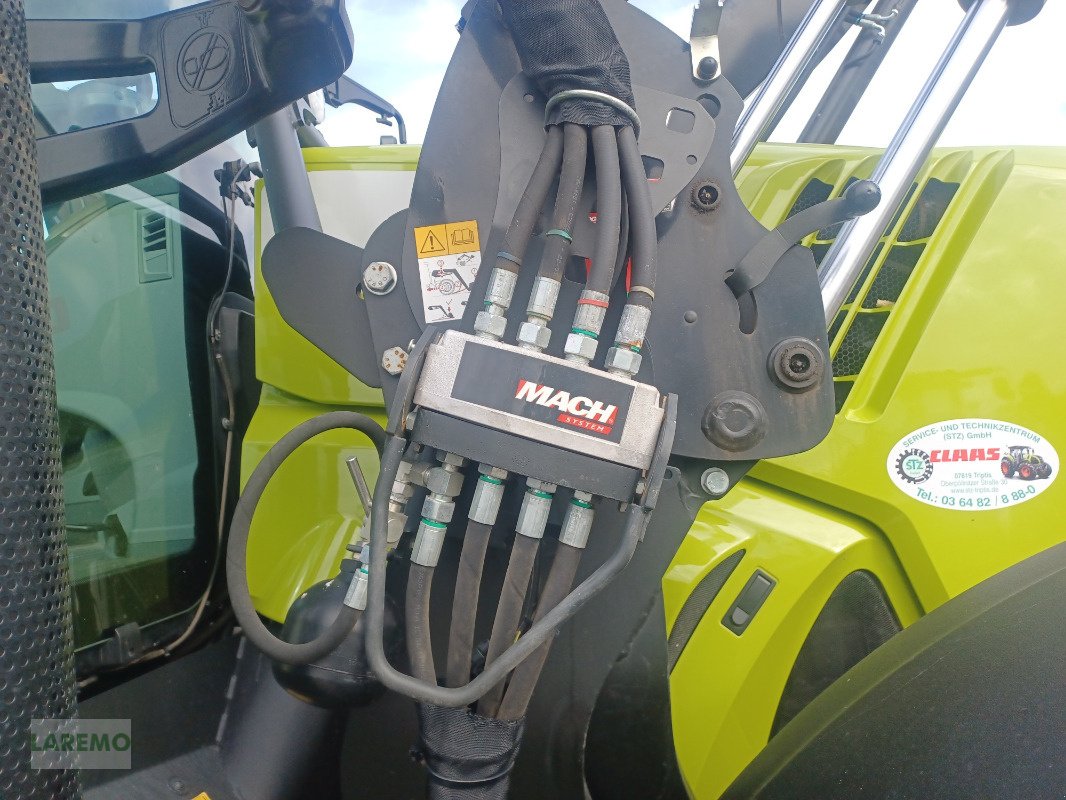 Traktor Türe ait CLAAS Axion 870 Cmatic Cebis + MX Frontlader T 418, Gebrauchtmaschine içinde Langenwetzendorf (resim 16)