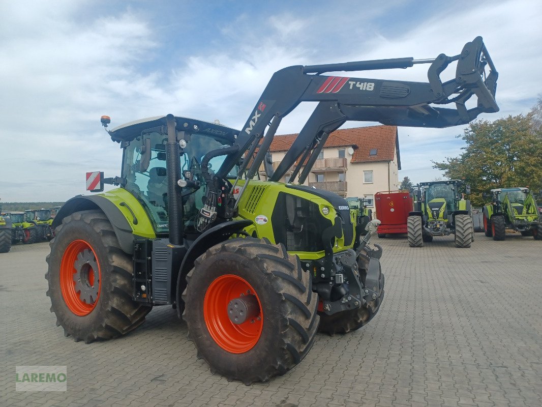 Traktor van het type CLAAS Axion 870 Cmatic Cebis + MX Frontlader T 418, Gebrauchtmaschine in Langenwetzendorf (Foto 2)