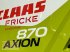 Traktor del tipo CLAAS Axion 870 Cmatic Cebis *nur 219 BH!*, Gebrauchtmaschine en Demmin (Imagen 3)