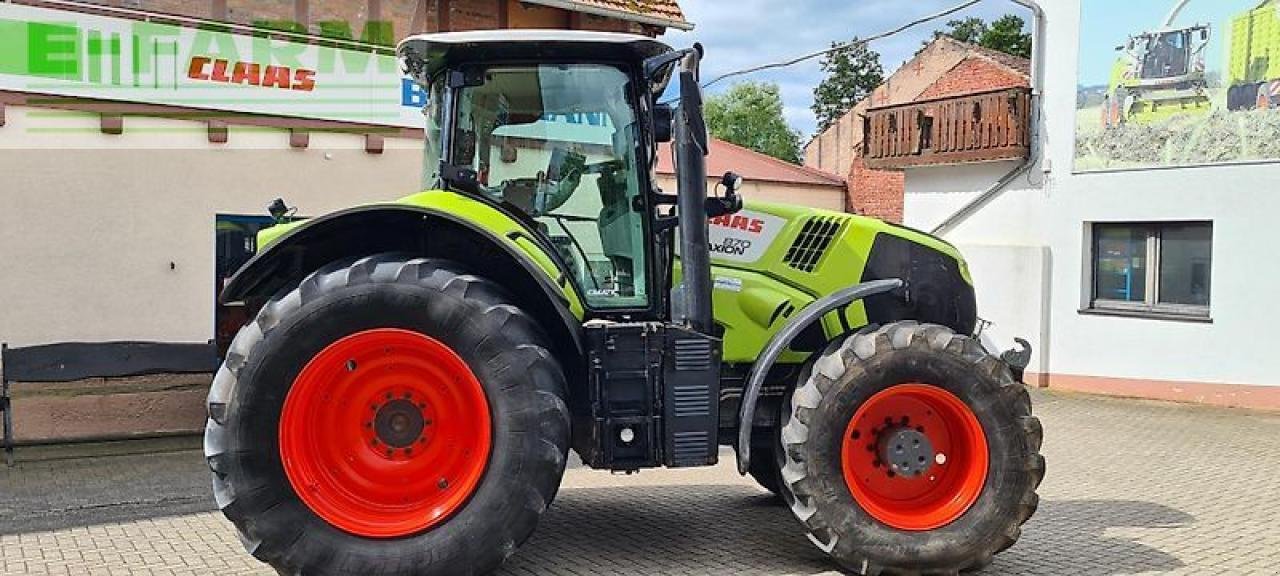 Traktor typu CLAAS axion 870 cmatic cebis touch, gps ready CMATIC CEBIS, Gebrauchtmaschine v WALDKAPPEL-BISCHHAUSEN (Obrázek 9)