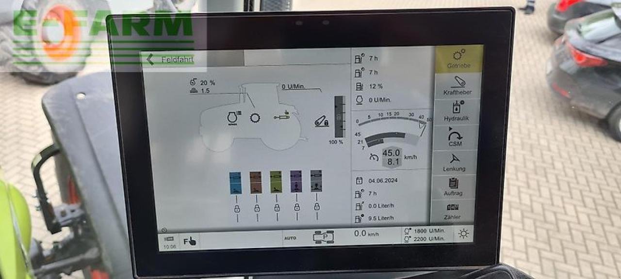 Traktor typu CLAAS axion 870 cmatic cebis touch, gps ready CMATIC CEBIS, Gebrauchtmaschine v WALDKAPPEL-BISCHHAUSEN (Obrázek 20)