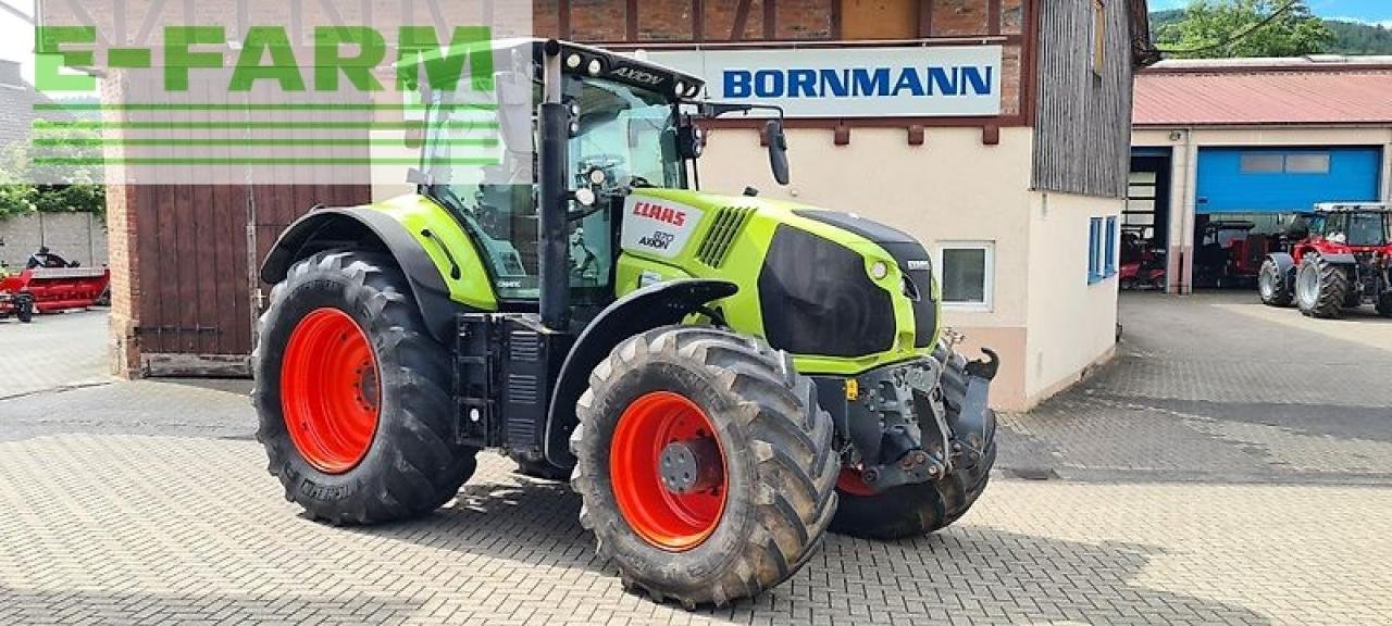 Traktor des Typs CLAAS axion 870 cmatic cebis touch, gps ready, Gebrauchtmaschine in WALDKAPPEL-BISCHHAUSEN (Bild 1)