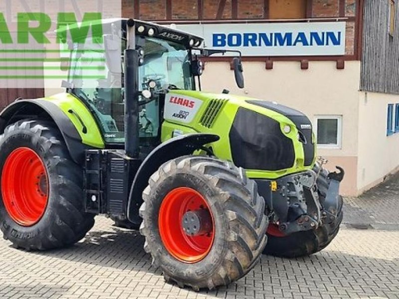 Traktor des Typs CLAAS axion 870 cmatic cebis touch, gps ready, Gebrauchtmaschine in WALDKAPPEL-BISCHHAUSEN (Bild 1)