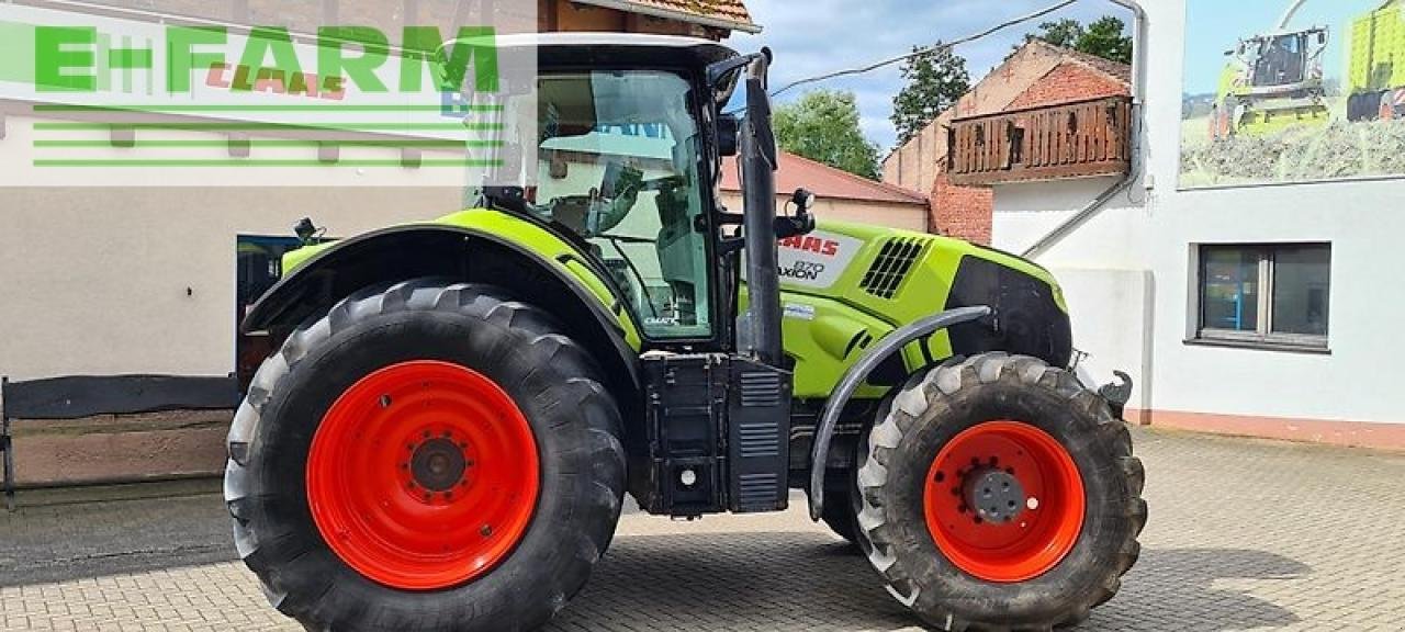 Traktor del tipo CLAAS axion 870 cmatic cebis touch, gps ready, Gebrauchtmaschine en WALDKAPPEL-BISCHHAUSEN (Imagen 9)