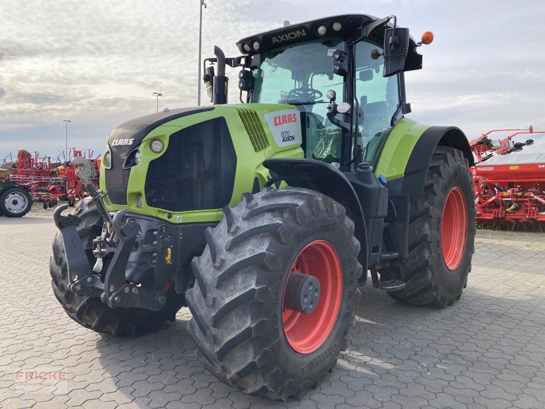 Traktor van het type CLAAS Axion 870 Cmatic Cebis Touch, Gebrauchtmaschine in Bockel - Gyhum (Foto 1)