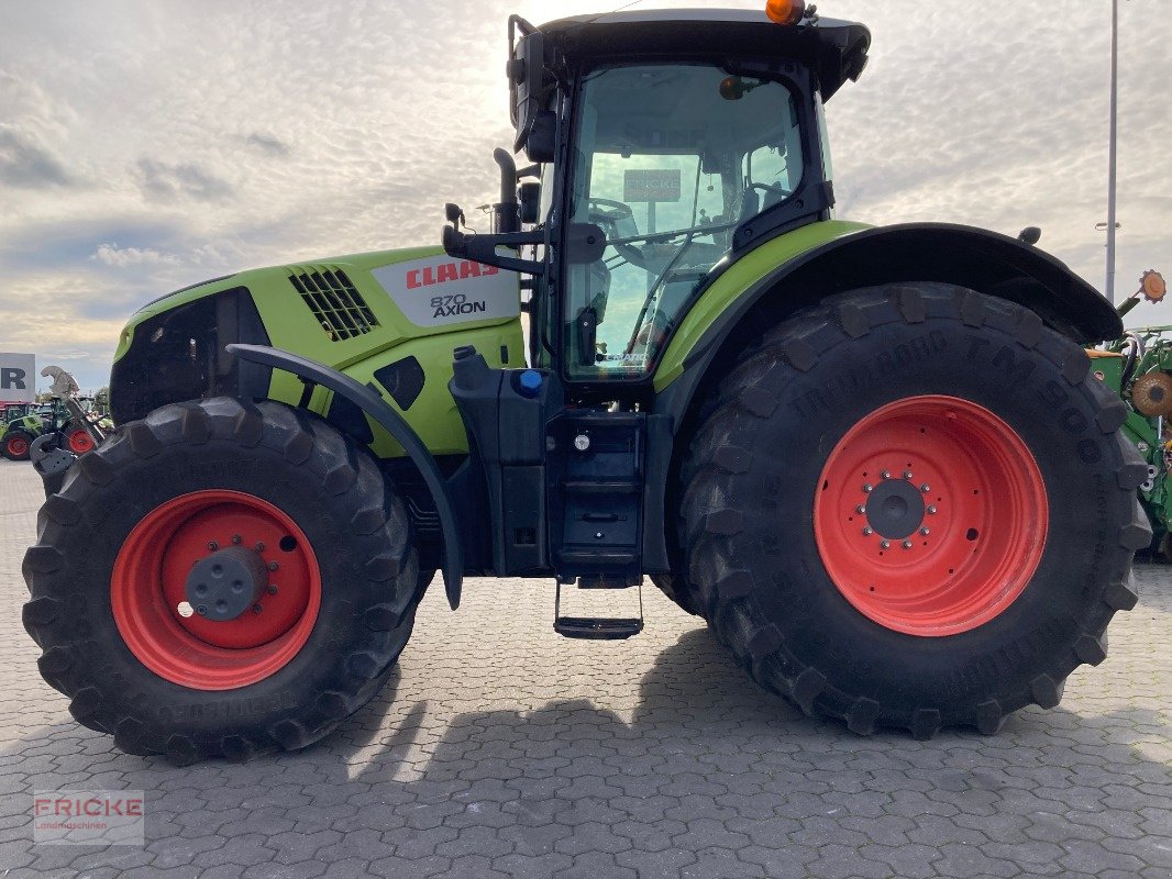 Traktor a típus CLAAS Axion 870 Cmatic Cebis Touch, Gebrauchtmaschine ekkor: Bockel - Gyhum (Kép 3)