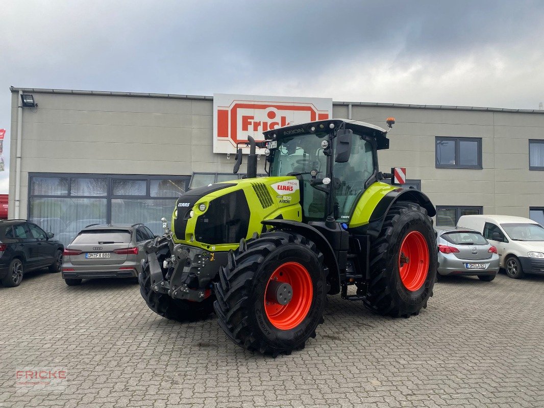 Traktor van het type CLAAS Axion 870 CMatic Cebis *Vorführer*, Gebrauchtmaschine in Demmin (Foto 1)