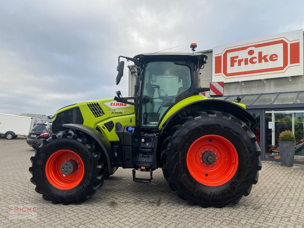 Traktor van het type CLAAS Axion 870 CMatic Cebis *Vorführer*, Gebrauchtmaschine in Demmin (Foto 4)