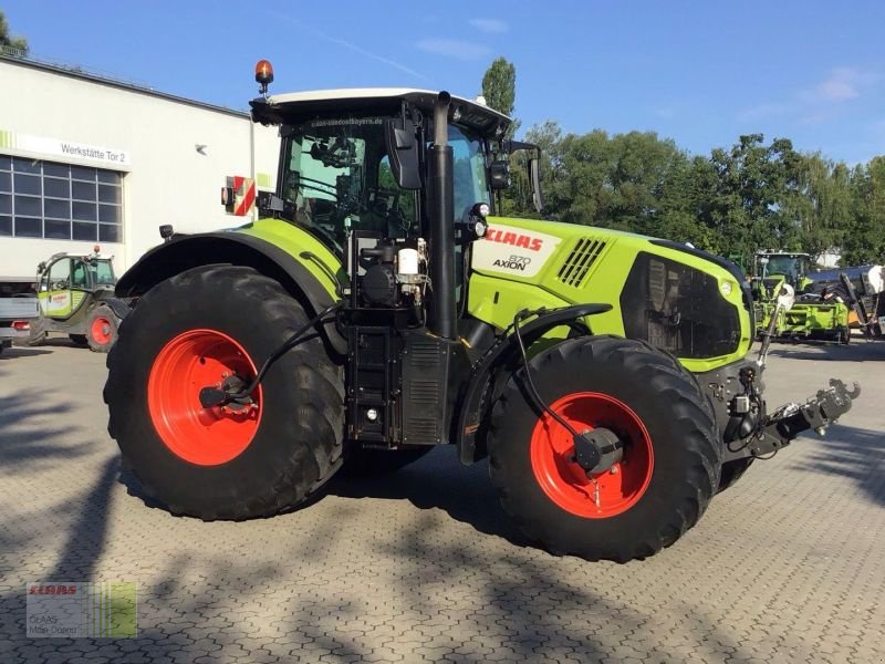 Traktor типа CLAAS AXION 870 CMATIC CEBIS, Gebrauchtmaschine в Vohburg