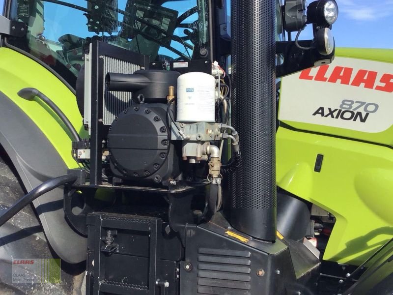 Traktor typu CLAAS AXION 870 CMATIC CEBIS, Gebrauchtmaschine w Vohburg (Zdjęcie 9)