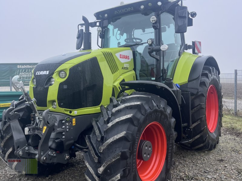 Traktor van het type CLAAS Axion 870 CMATIC  CEBIS, Neumaschine in Vohburg (Foto 1)