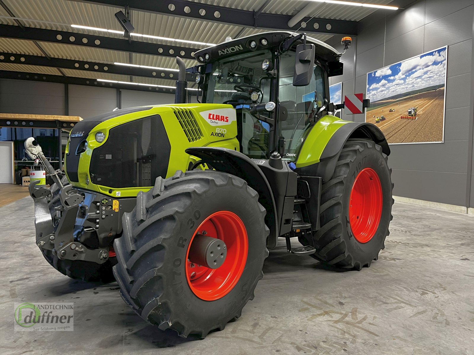 Traktor del tipo CLAAS Axion 870 CMATIC  CEBIS, Gebrauchtmaschine en Hohentengen (Imagen 3)