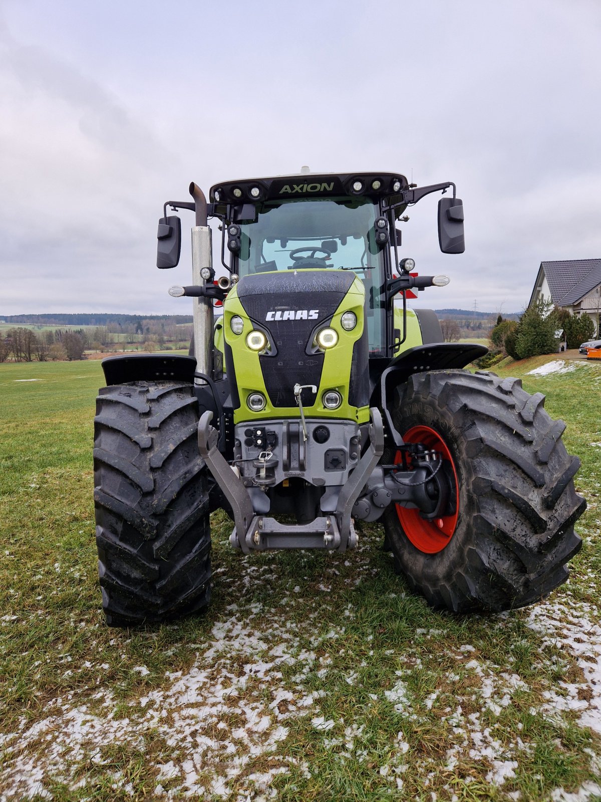 Traktor des Typs CLAAS Axion 870 CMATIC  CEBIS, Gebrauchtmaschine in Moosbach (Bild 3)