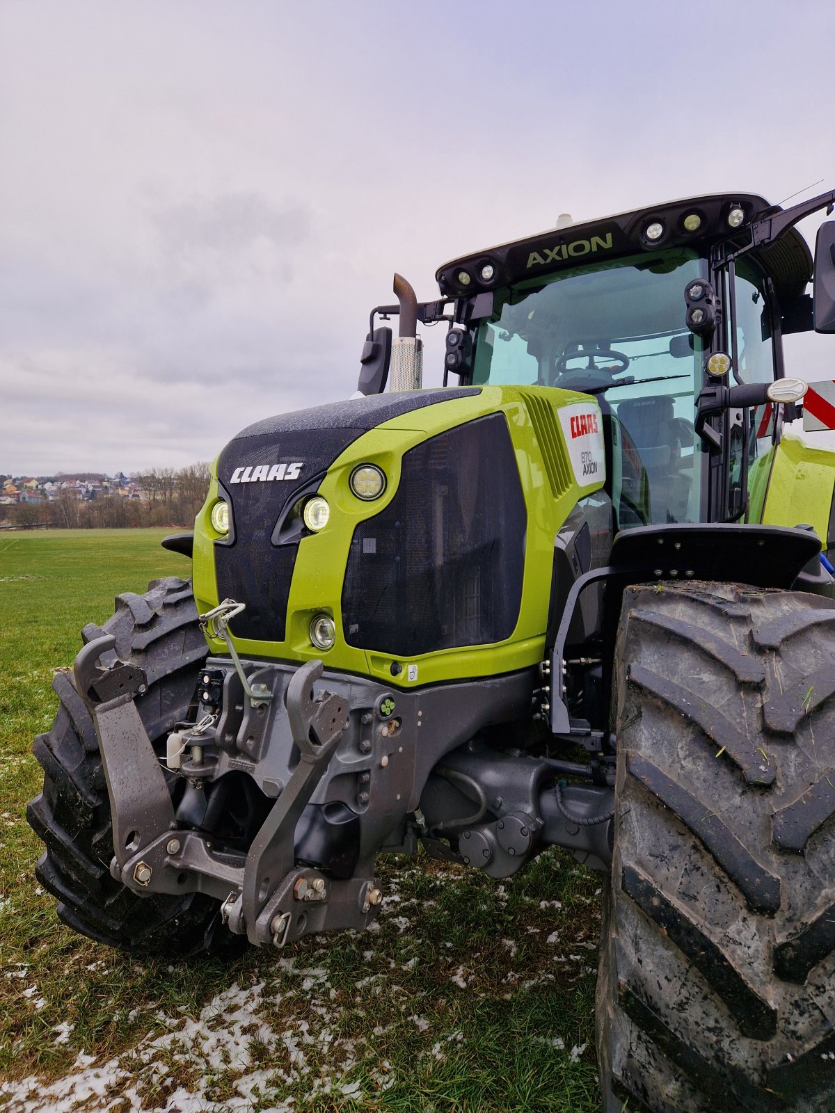 Traktor des Typs CLAAS Axion 870 CMATIC  CEBIS, Gebrauchtmaschine in Moosbach (Bild 4)