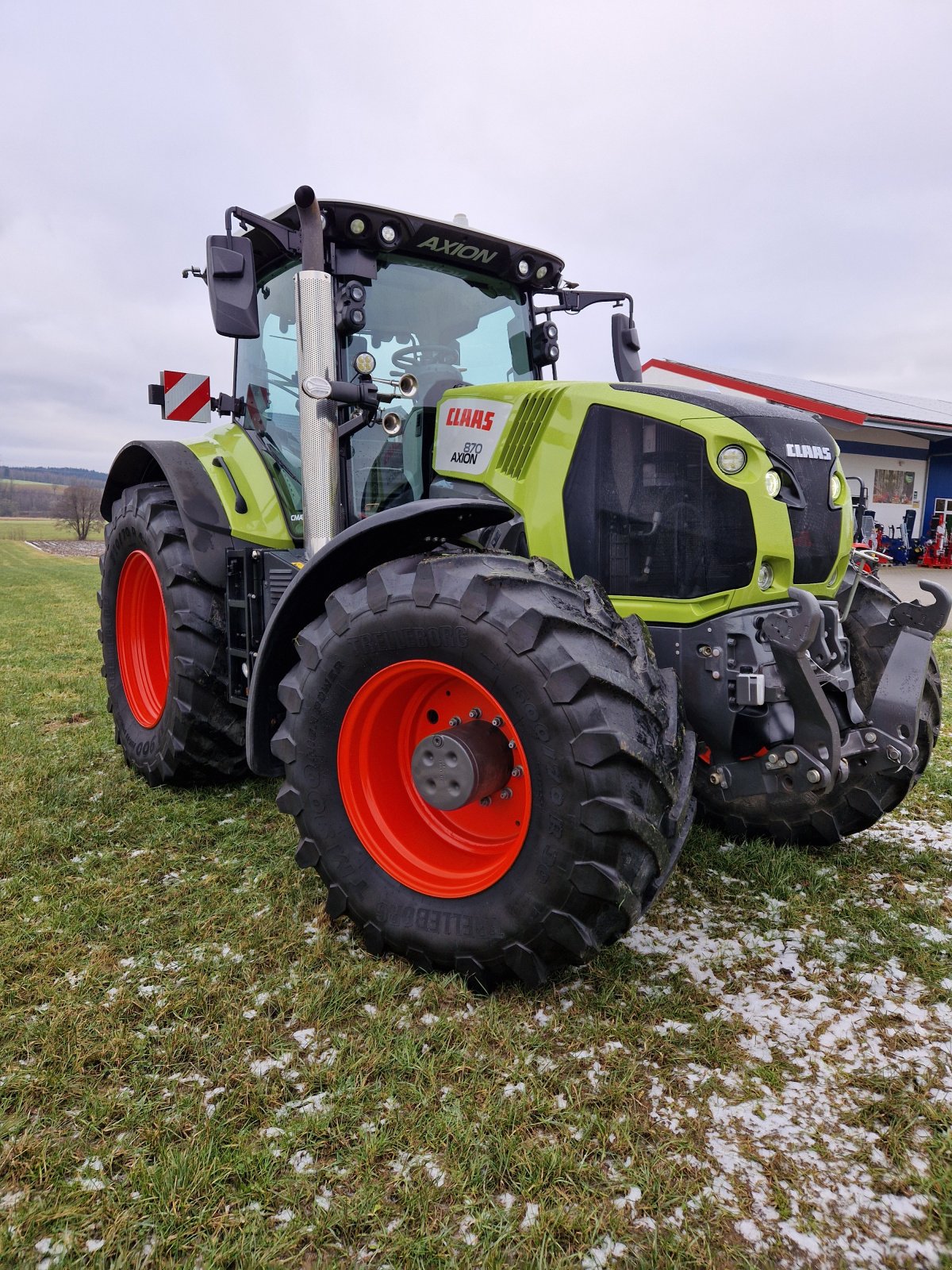 Traktor des Typs CLAAS Axion 870 CMATIC  CEBIS, Gebrauchtmaschine in Moosbach (Bild 8)