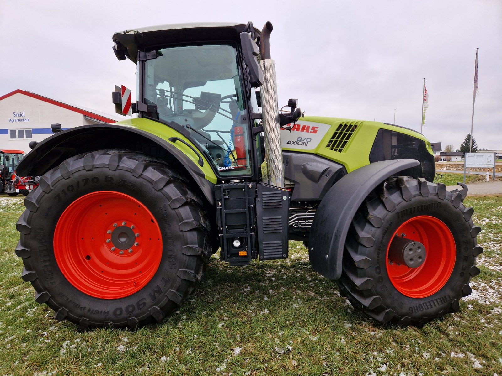 Traktor des Typs CLAAS Axion 870 CMATIC  CEBIS, Gebrauchtmaschine in Moosbach (Bild 10)